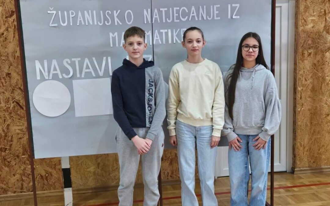 Županijsko natjecanje iz matematike