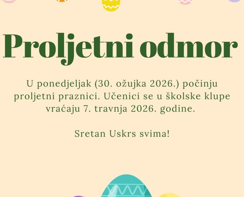 Proljetni odmor