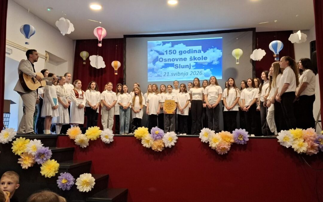 Svečana priredba povodom 150 godina Osnovne škole Slunj