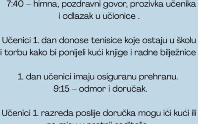Prvi nastavni dan